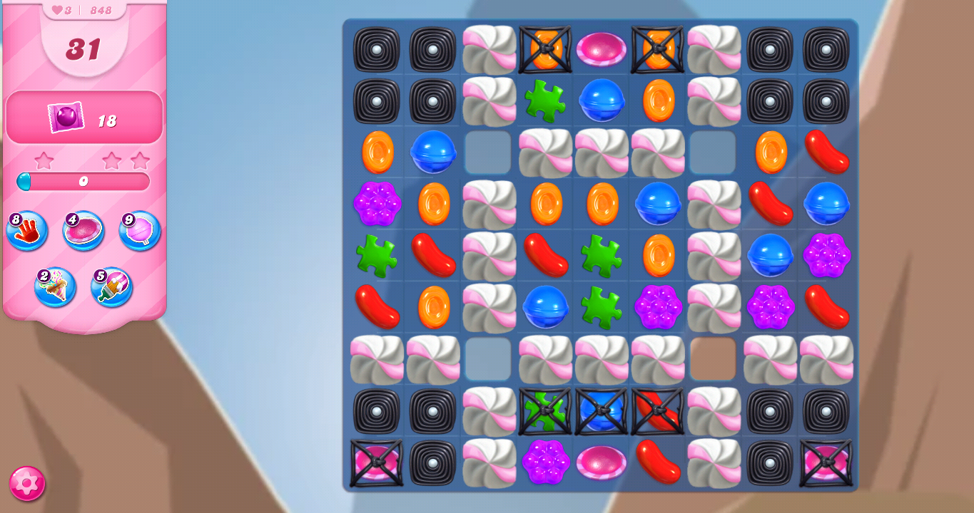 Level 848 Candy Crush Saga Wiki Fandom