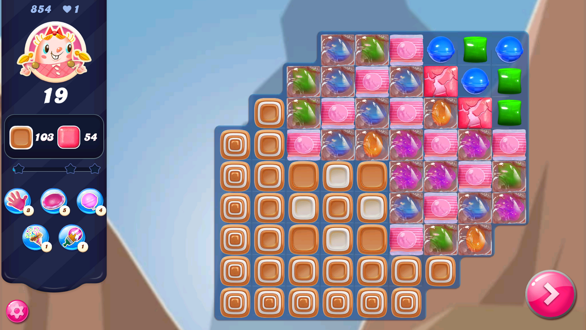 HELP! Level 854 I, Candy Crush Saga app on Android — King Community