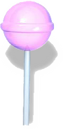 The full view of a lollipop hammer