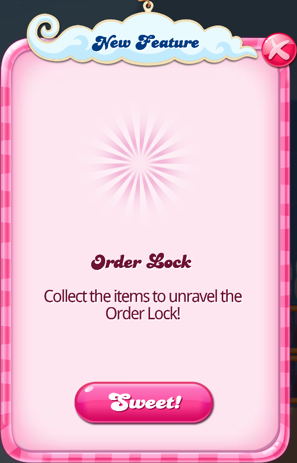 Order Lock Candy Crush Saga Wiki Fandom