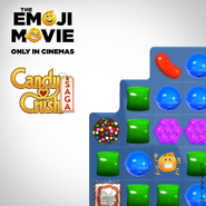 The Emoji Movie with Candy Crush cover