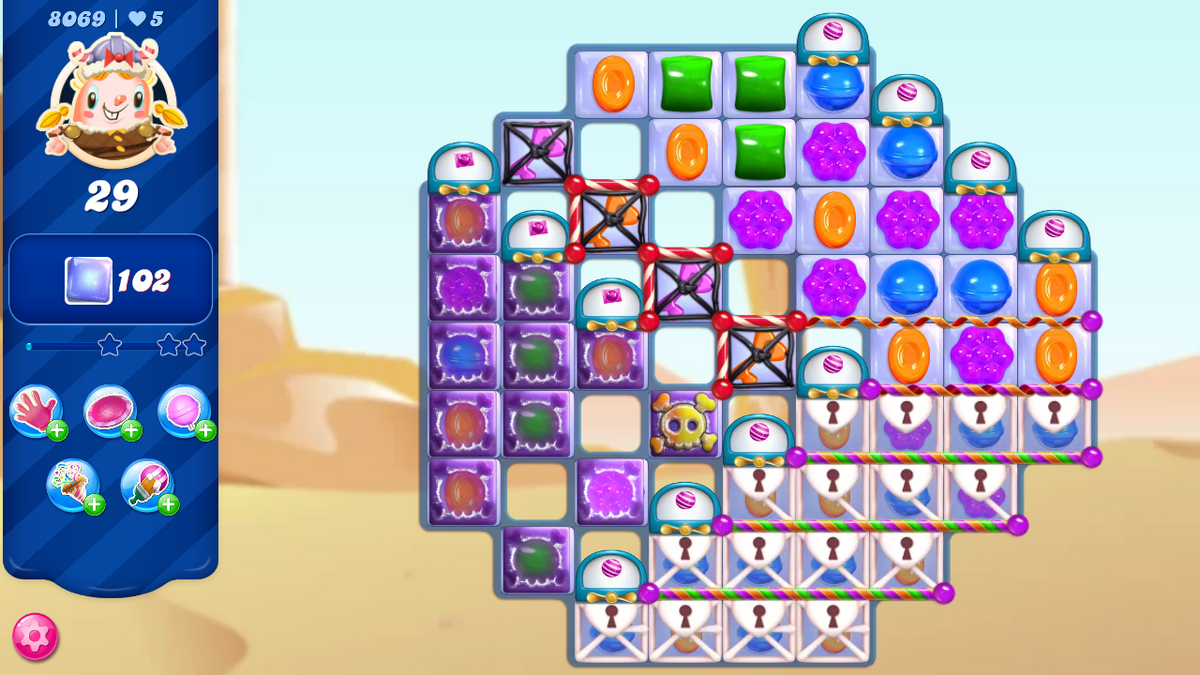 Candy Crush tips from game designer: Level 31, 62, 109, 1945, 5359