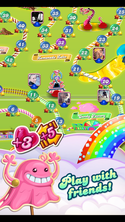 Candy Crush Saga ganha expansão como novo mapa e fases