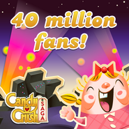 40 million fans milestone (9 August 2013)