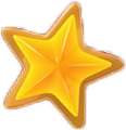 Yellow star for third one