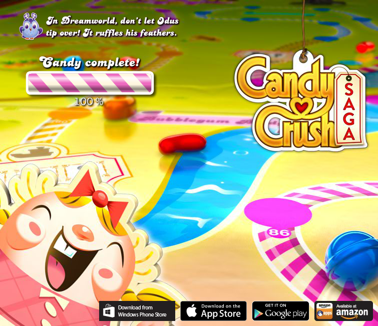 candy crush not loading