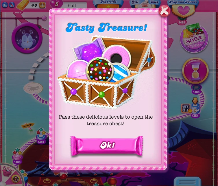 Tasty Treasure Candy Crush Saga Wiki Fandom