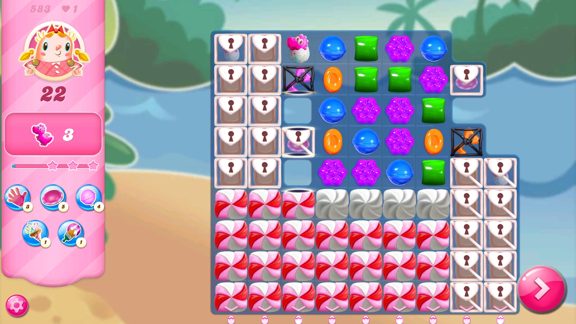 Level 583 Candy Crush Saga Wiki Fandom
