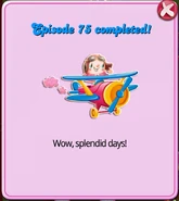 Episode 75 completed! (Mobile)