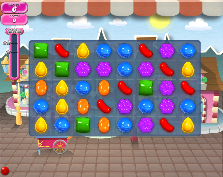 Candy Crush Saga Level 1 