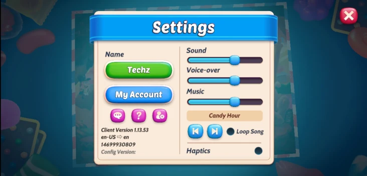 Settings | Candy Crush Solitaire Wiki | Fandom