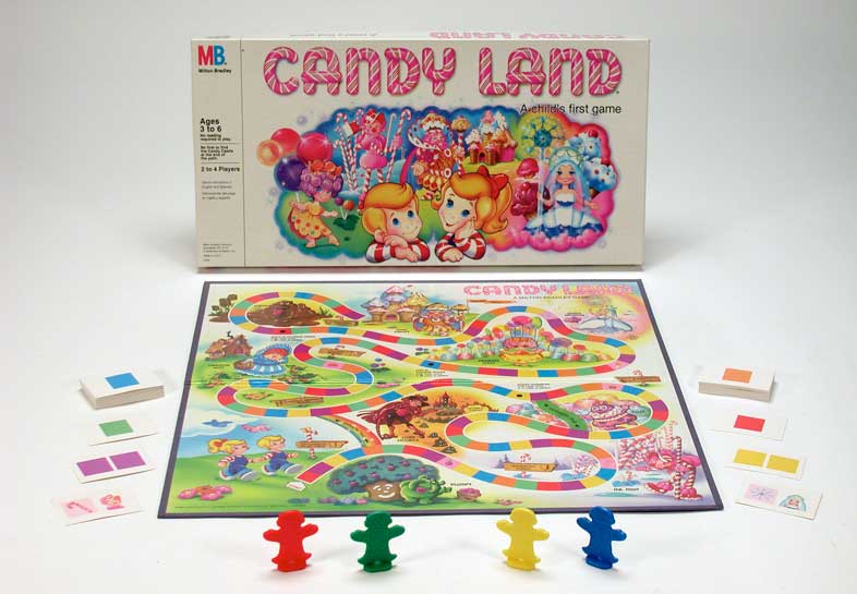 original candy land board
