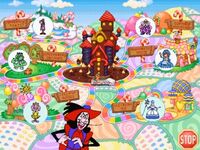 In the computer game Candy Land Adventure