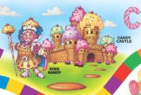 Candy Land 1999 King Kandy Board