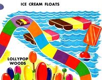 Candy Land 1962 Ice Cream Floats