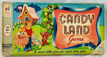 Vintage candy land game discount
