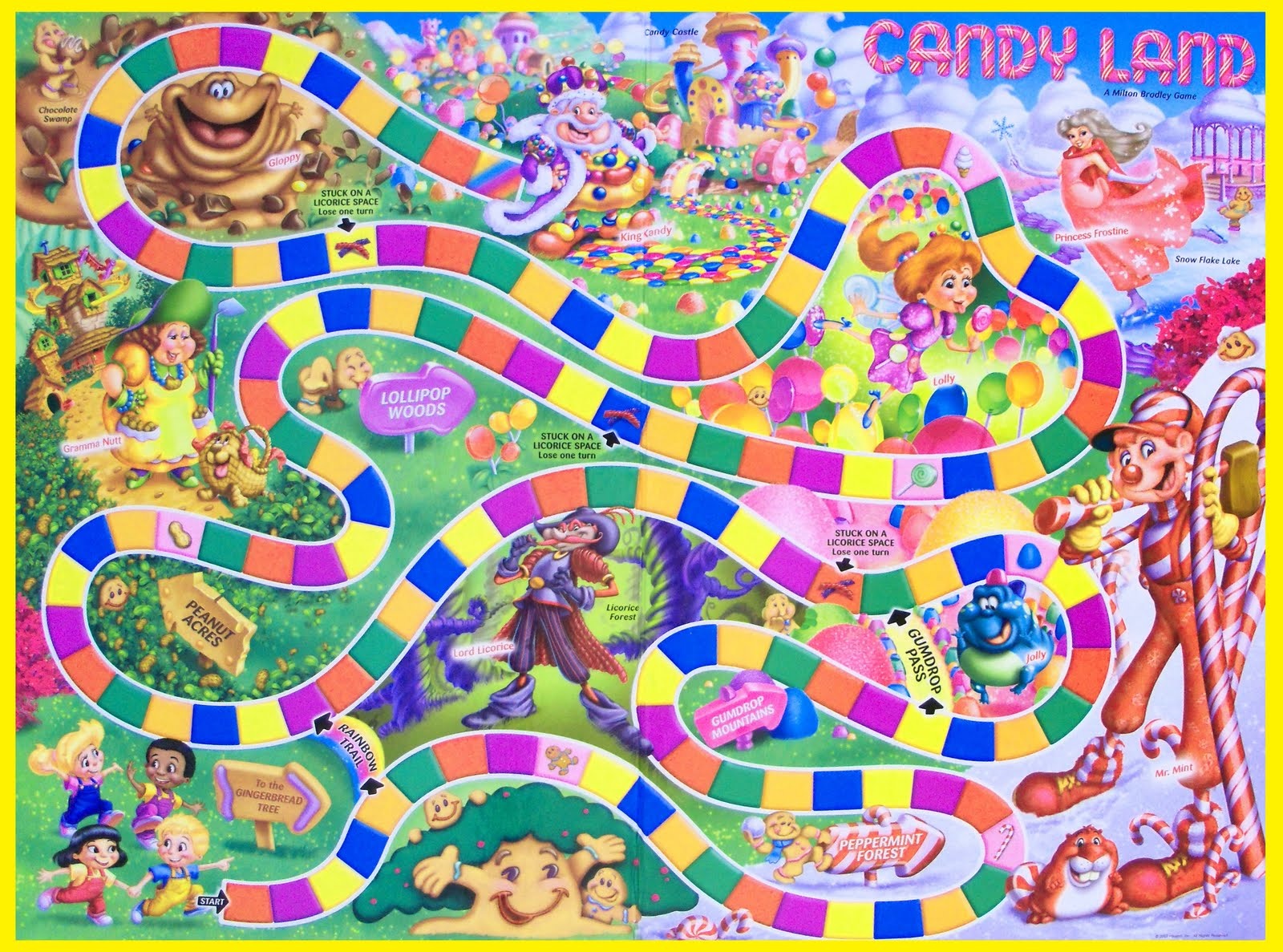 candyland characters 2002