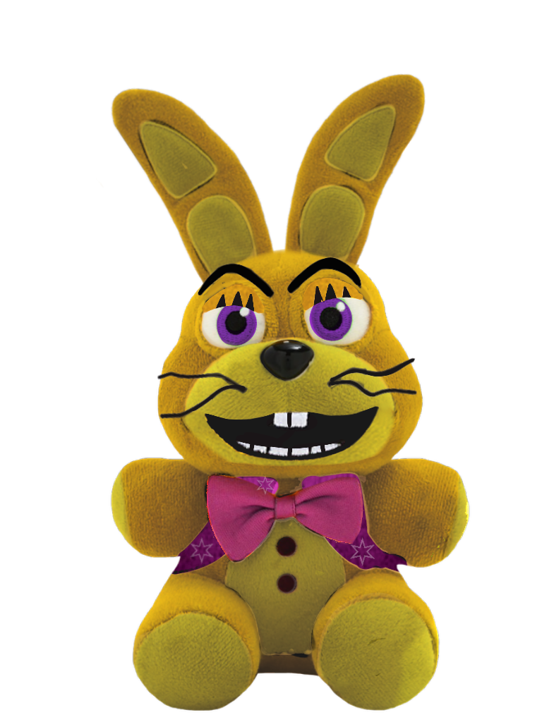 How to turn your SpringBonnie Plush into a GLITCHTRAP Plush! - FNAF Plush  DIY! 