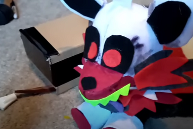 Glitchtrap Plush by GrimfoxProductions on DeviantArt