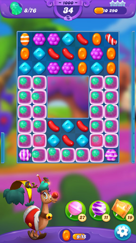 Candy Crush Friends Saga Level 447 