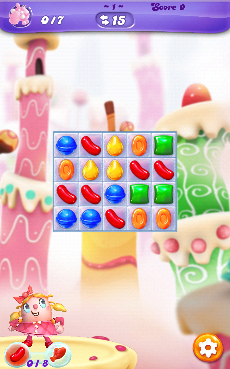 Candy Crush Friends Saga 4K (Spring Stories: Level 1 - 7) 