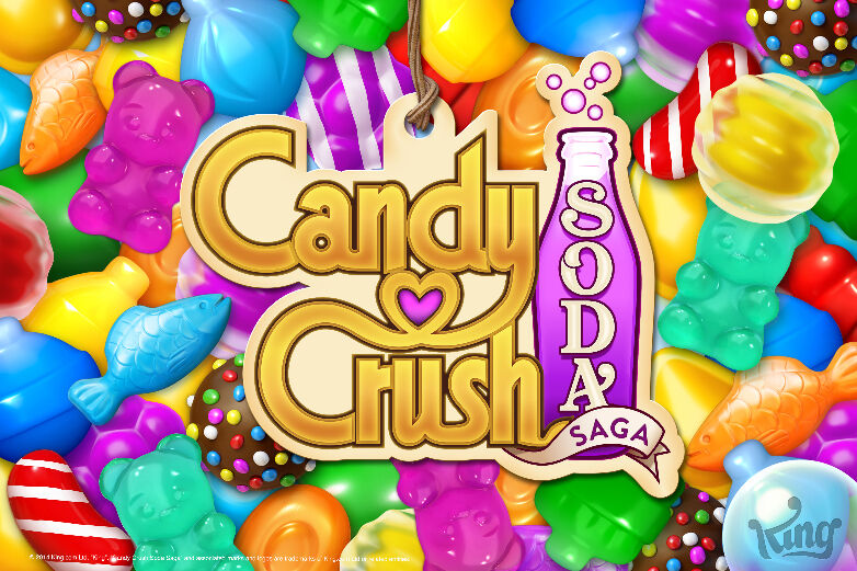 Candy Town is all festive this - Candy Crush Soda Saga