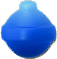 Dark blue Soda Bottle