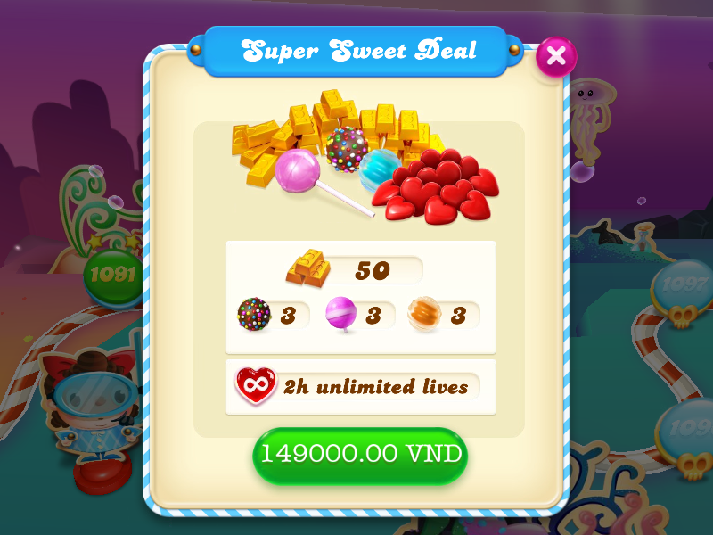 A sweet deal just got sweeter! We're - Candy Crush Saga