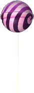 Full view of a Striped Lollipop