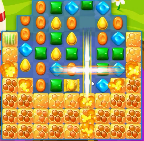 4 in a row – Candy Crush Soda Saga