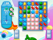 Level 211 (801 KB) Level 211 - (After candies settle)