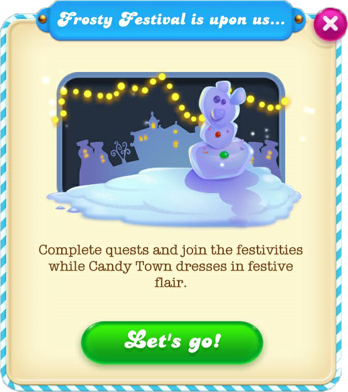 Candy Town is all festive this - Candy Crush Soda Saga