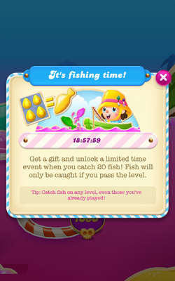 Fishing Tournament, Candy Crush Soda Wiki
