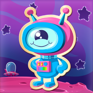 Meet Allen the alien! He's a happy UFO backpacker of the vast and sweet Candiverse! He really LOVES travelling, but hate long distance relationships. Get to know him in our sweet NEW event, Allen's Star Chase! ⭐️