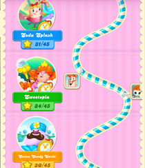 Bubble levels, Candy Crush Soda Wiki