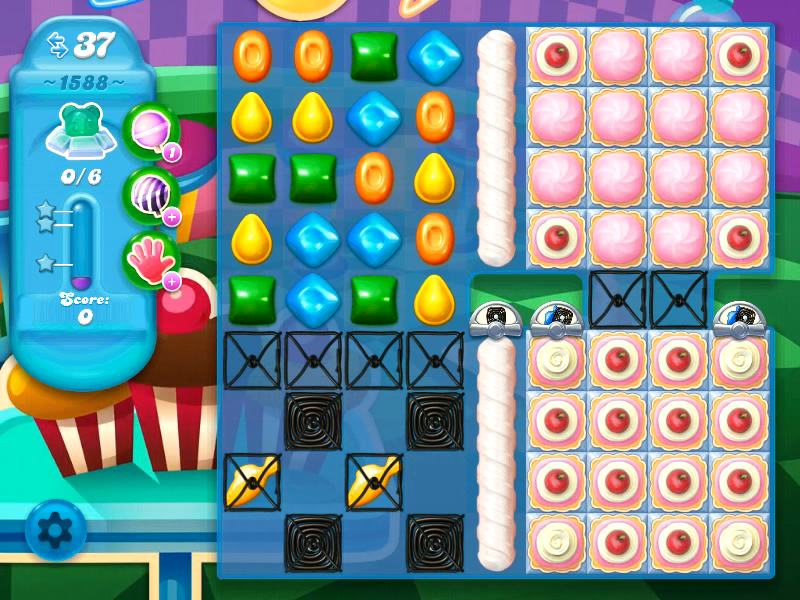 CategoryLevels with liquorice swirls that do not spawn from candy