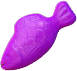 A purple fish