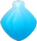 Light blue Soda Bottle