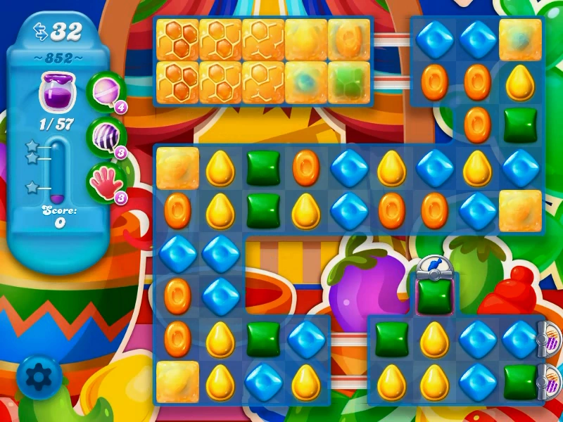Level 852/Versions Candy Crush Soda Wiki Fandom