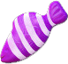 Purplefish striped