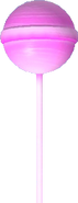The full view of a lollipop