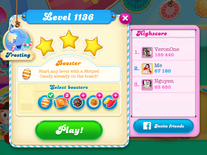 Candy Crush - All the Boosters and Special Candies