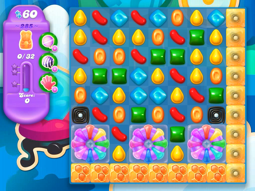 level 285 candy crush soda