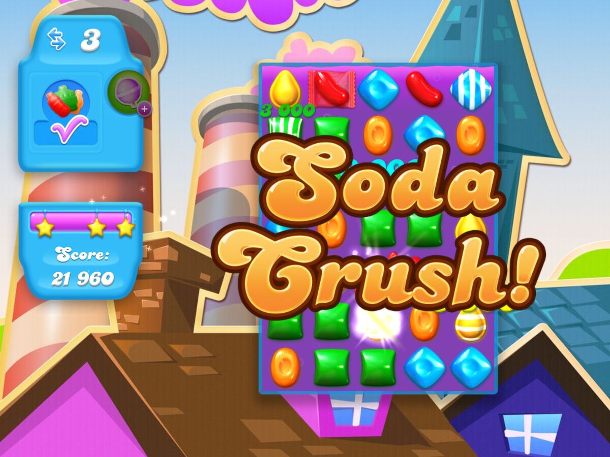 Candy Crush Saga' sequel adds sticky soda to the equation  Candy crush  soda saga, Candy crush saga, Candy crush games