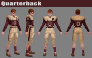 Quarterback (posiblemente Kirby Olsen)