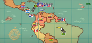 Una de las versiones del mapa de América Central y del Sur en Bully: Anniversary Edition.