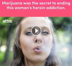 Marijuana was the secret to ending this woman's heroin addiction