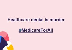Healthcare for all is murder