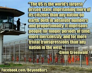 USA is world's largest prison state