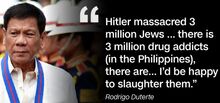 Duterte 3 million Jews 2